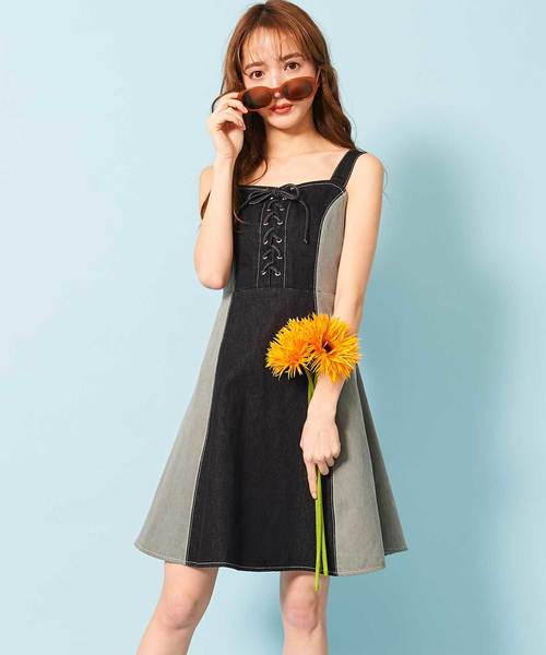 前部スピンドルジャージワンピ Whirledpies Com