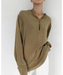 TODAYFUL | サテンジャガードスキッパーブラウス(シャツ/ブラウス)