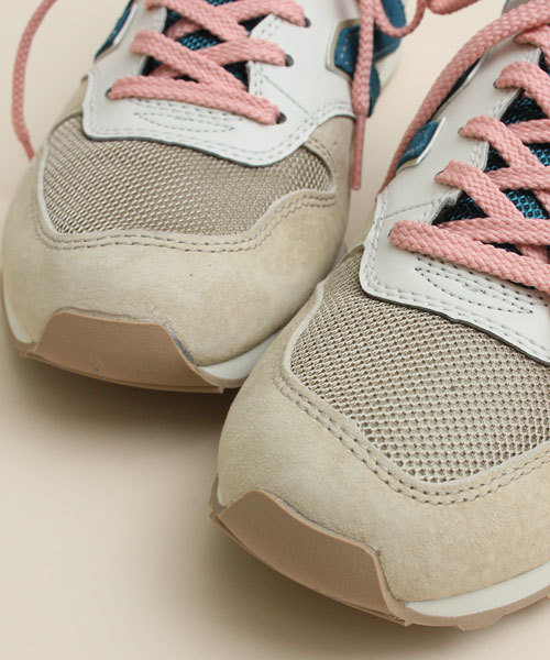 NEW BALANCE（ニューバランス）の「[ニューバランス]new balance WR996カラーコンビスニーカー（スニーカー・レディース・イエロー/ピンク・22.5cm/23.5cm/24.5cm/23cm/25cm/24cm）」の5枚目の写真