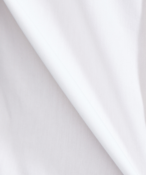 RECENCY OF MINE（リーセンシー オブ マイン）の「【Recency of Mine】36ゲージ コンパクト モックロディ 無地 シャツ（シャツ/ブラウス・メンズ・ホワイト/サックスブルー/ベージュ・44/46/48/50/52）」の15枚目の写真