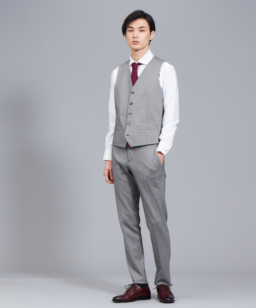 RECENCY OF MINE（リーセンシー オブ マイン）の「【Recency of Mine】36ゲージ コンパクト モックロディ 無地 シャツ（シャツ/ブラウス・メンズ・ホワイト/サックスブルー/ベージュ・44/46/48/50/52）」の12枚目の写真