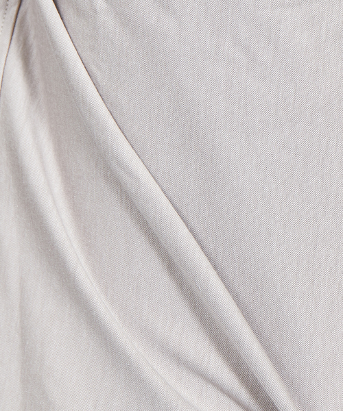 RECENCY OF MINE（リーセンシー オブ マイン）の「【Recency of Mine】36ゲージ コンパクト モックロディ 無地 シャツ（シャツ/ブラウス・メンズ・ホワイト/サックスブルー/ベージュ・44/46/48/50/52）」の9枚目の写真