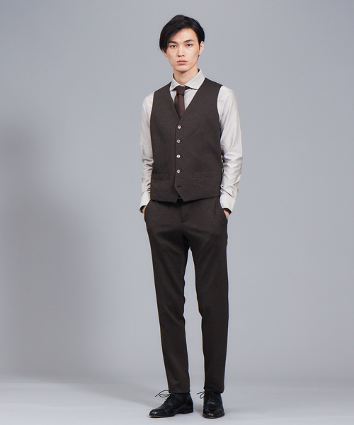 RECENCY OF MINE（リーセンシー オブ マイン）の「【Recency of Mine】36ゲージ コンパクト モックロディ 無地 シャツ（シャツ/ブラウス・メンズ・ホワイト/サックスブルー/ベージュ・44/46/48/50/52）」の6枚目の写真