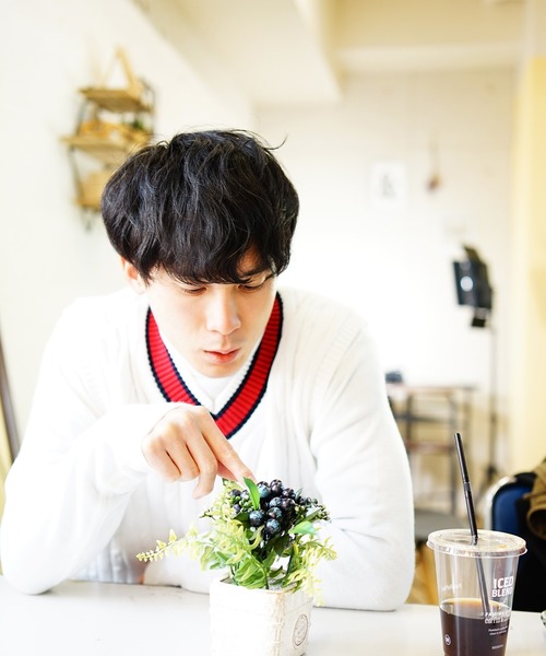 WESTSEA(ウエストシー)の「WEB限定 カシミヤタッチ タートルネックニットセーター(ニット/セーター・メンズ・ホワイト/ブラック/ベージュ/ネイビー/ワイン/チャコール/モカ/グレー/ブルー/カーキ・S/M/L/XL)」の18枚目の写真