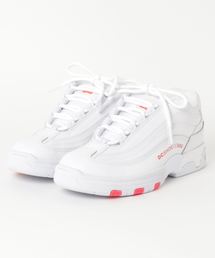 pink and white dc shoes