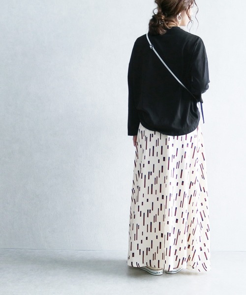 reca（レカ）の「ロゴTシャツ（Tシャツ/カットソー・レディース・オフホワイト/ブラック/ベージュ/カーキ・FREE）」の20枚目の写真