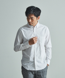 【展開店舗限定】ストレッチオックスボタンダウンシャツ