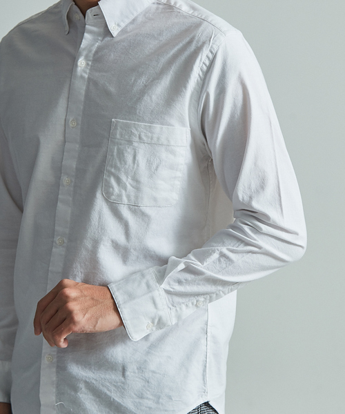 ABAHOUSE GRAY(アバハウスグレイ)の「【展開店舗限定】ストレッチオックスボタンダウンシャツ(シャツ/ブラウス・メンズ・ホワイト/ホワイト系その他/グレー系その他/ブルー系その他・46/48/50)」の17枚目の写真