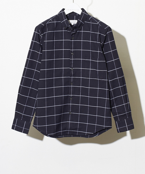 ABAHOUSE GRAY(アバハウスグレイ)の「【展開店舗限定】ストレッチオックスボタンダウンシャツ(シャツ/ブラウス・メンズ・ホワイト/ホワイト系その他/グレー系その他/ブルー系その他・46/48/50)」の8枚目の写真