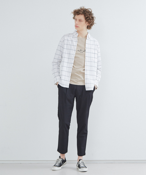 ABAHOUSE GRAY(アバハウスグレイ)の「【展開店舗限定】ストレッチオックスボタンダウンシャツ(シャツ/ブラウス・メンズ・ホワイト/ホワイト系その他/グレー系その他/ブルー系その他・46/48/50)」の6枚目の写真