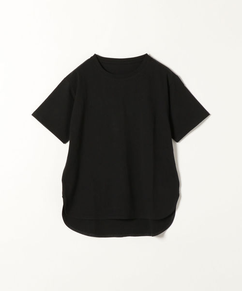 SHIPS any(シップス エニィ)の「SHIPS any:ラウンドヘムハーフスリーブTEE◇(Tシャツ/カットソー・レディース・ホワイト/ブラック/パープル・ONE SIZE)」の16枚目の写真