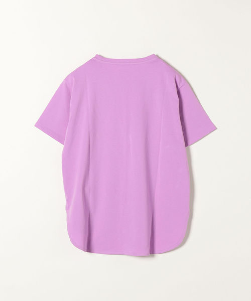 SHIPS any(シップス エニィ)の「SHIPS any:ラウンドヘムハーフスリーブTEE◇(Tシャツ/カットソー・レディース・ホワイト/ブラック/パープル・ONE SIZE)」の18枚目の写真