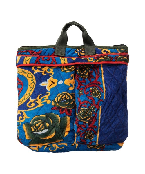 PUEBCO（プエブコ）の「MAO'S HELMET BAG（トートバッグ・メンズ・パープル/ブラウン/ブルー/レッド/ダークパープル/ダークブラウン/グリーン・ONE SIZE）」の11枚目の写真