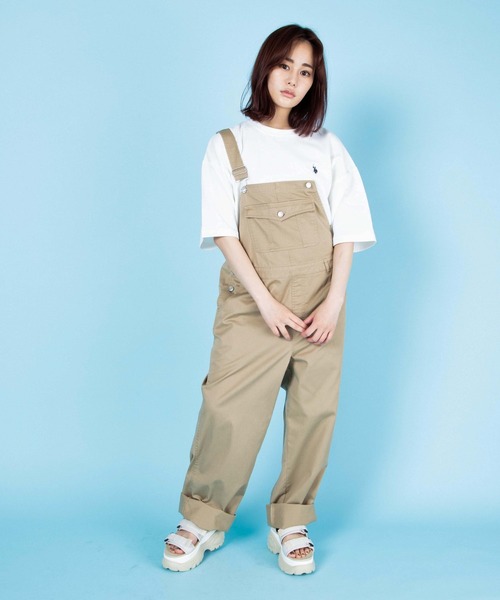 U.S. POLO ASSN.(ユーエスポロアッスン)の「∴WEGO/U.S. POLO ASSN. 別注ビッグTシャツ(Tシャツ/カットソー・メンズ・ダークグリーン/ブラウン/オフホワイト・MEDIUM/LARGE)」の10枚目の写真