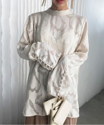 Ameri | HAOKAN BACK RIBBON BLOUSE(シャツ/ブラウス)