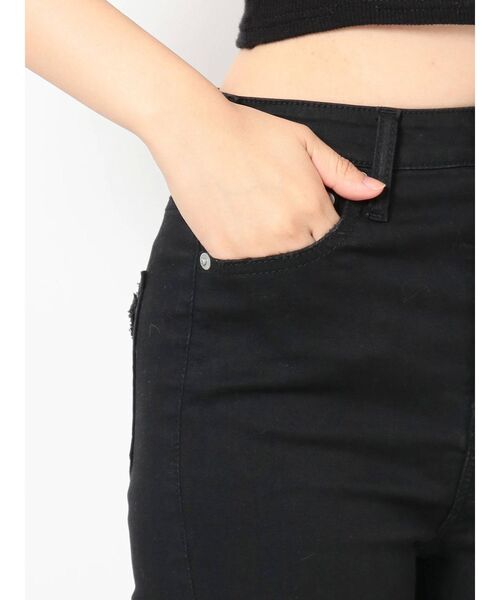 GYDA（ジェイダ）の「H/Wダメージカラースキニーパンツ（その他パンツ・レディース・ブラック/カーキ・SMALL/MEDIUM/X-SMALL）」の15枚目の写真