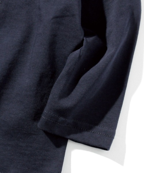 DIESEL KIDS（ディーゼルキッズ）の「DIESEL（ディーゼル）Baby　プリント長袖ロンTカットソー（Tシャツ/カットソー・キッズ・ネイビー・12M/18M/3M/6M/9M）」の5枚目の写真