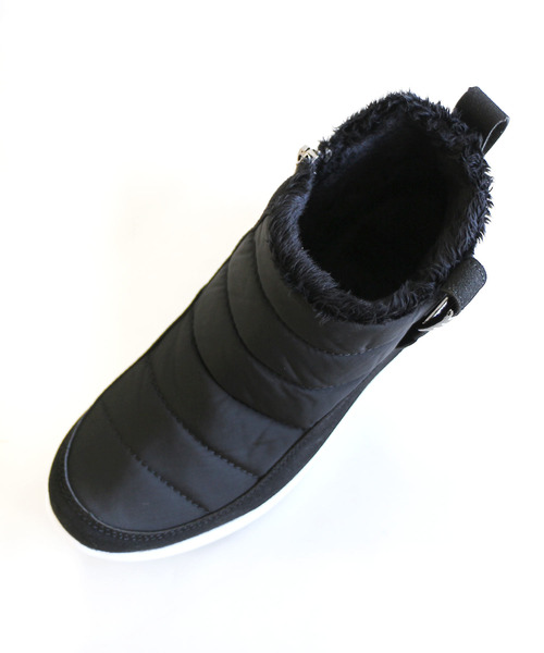 AmiAmi（アミアミ）の「あったかファー防寒ダウンブーツ/スノーブーツ（ブーツ・レディース・ブラック/グレー/グレイッシュベージュ・LL/L/M/S）」の19枚目の写真
