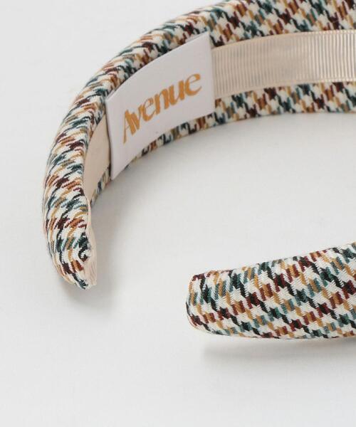 Drawer(ドゥロワー)の「〈AVENUE(アベニュー)〉 THEODORE HEADBAND(カチューシャ・レディース・ブラウン・FREE)」の5枚目の写真