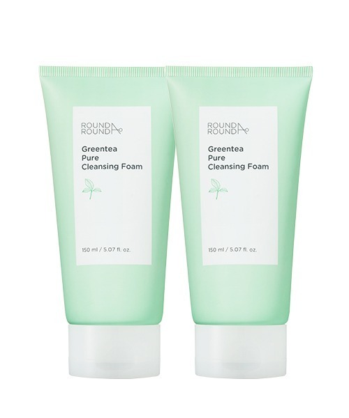 グリーンティ ピュアクレンジングフォーム２本セット 150ml 2 洗顔料 Roundaround ラウンドアラウンド のファッション通販 Zozotown
