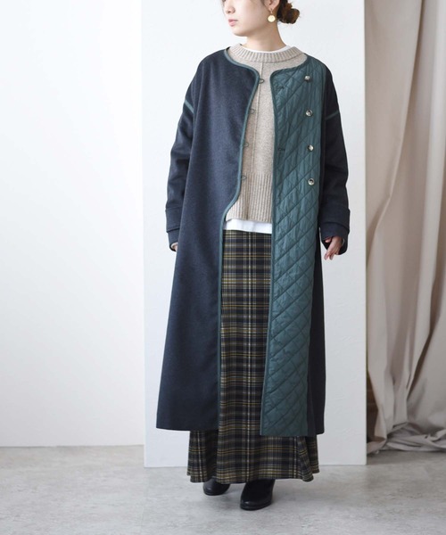 Eimee Law（エイミーロウ）の「キルトデザイン WOOLコート（その他 
