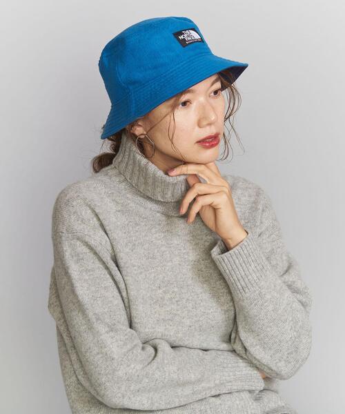 THE NORTH FACE(ザノースフェイス)の「<THE NORTH FACE>リバーシブルフリースバケットハット(ハット・レディース・ブラック/ライトブルー/オレンジ・MEDIUM)」の15枚目の写真