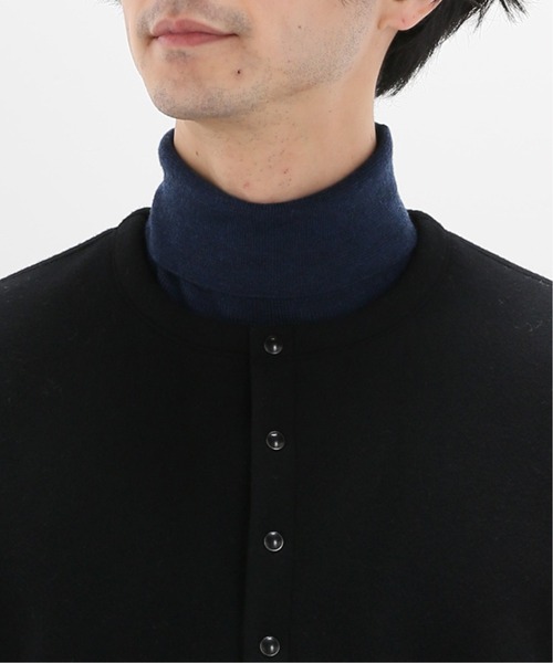 EDIFICE（エディフィス）の「メルトン スナップカーディガンブルゾン（その他アウター・メンズ・ブラック/バーガンディー・MEDIUM/LARGE）」の7枚目の写真