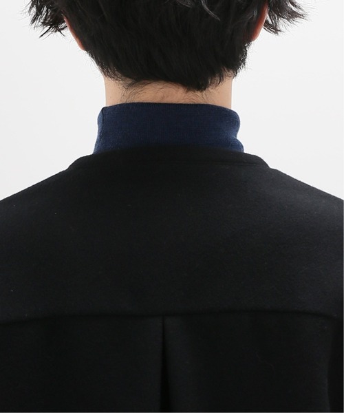 EDIFICE（エディフィス）の「メルトン スナップカーディガンブルゾン（その他アウター・メンズ・ブラック/バーガンディー・MEDIUM/LARGE）」の8枚目の写真