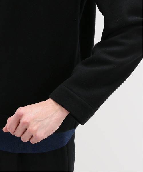 EDIFICE（エディフィス）の「メルトン スナップカーディガンブルゾン（その他アウター・メンズ・ブラック/バーガンディー・MEDIUM/LARGE）」の10枚目の写真