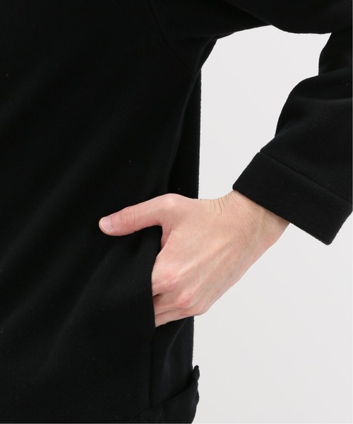 EDIFICE（エディフィス）の「メルトン スナップカーディガンブルゾン（その他アウター・メンズ・ブラック/バーガンディー・MEDIUM/LARGE）」の12枚目の写真