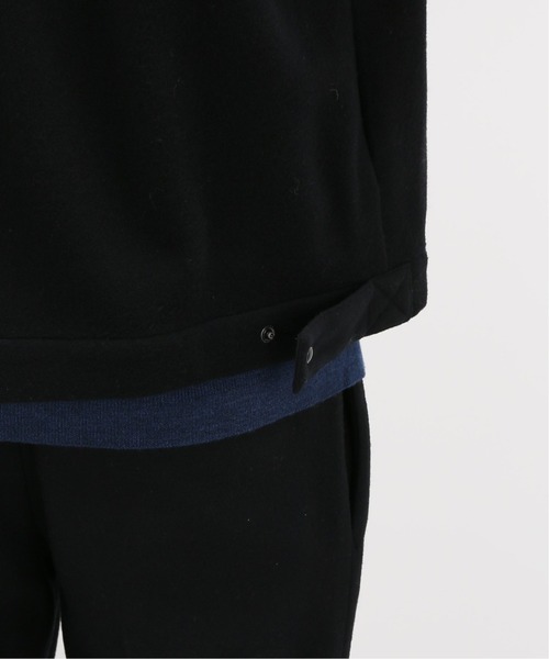 EDIFICE（エディフィス）の「メルトン スナップカーディガンブルゾン（その他アウター・メンズ・ブラック/バーガンディー・MEDIUM/LARGE）」の14枚目の写真