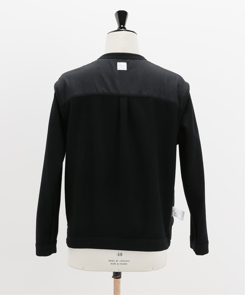 EDIFICE（エディフィス）の「メルトン スナップカーディガンブルゾン（その他アウター・メンズ・ブラック/バーガンディー・MEDIUM/LARGE）」の16枚目の写真