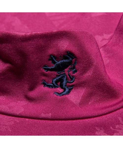 Admiral Golf（アドミラル　ゴルフ）の「[アドミラル ゴルフ] レディース アイリッシュエンボス ハイネックシャツ　（Tシャツ/カットソー・レディース・マスタード/カーキ/ブラック/バーガンディー/ネイビー/ホワイト・L/LL/M/S）」の13枚目の写真