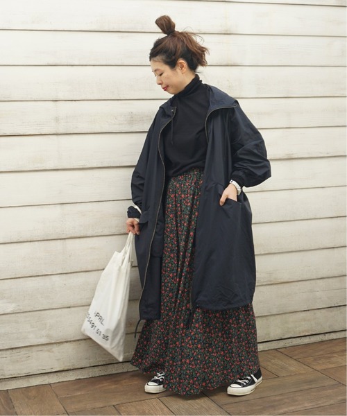 美品　journal standard luxe タフタ フードブルゾン JOURNAL STANDARD LUXE（ジャーナルスタンダード ラックス）の