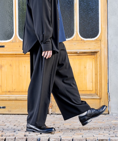 パンツ Time is on CENTER PRESSED TWILL TROUSER T/C PRESSED TROUSER】 - Time is on