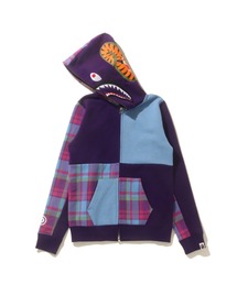 【美品】A BATHING APE フード パーカー チェック フルジップ 2025年最新】ABATHINGAPE ジップパーカーの人気アイテム - メルカリ