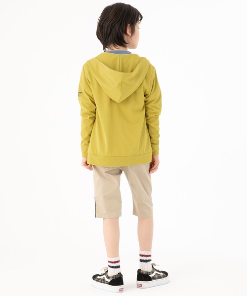 KRIFF MAYER Kid's Collection（クリフメイヤーキッズコレクション）の「UVカットさらパーカー（パーカー・キッズ・ネイビー/サックスブルー/ライトグリーン・120/130/140/150/160/170）」の8枚目の写真
