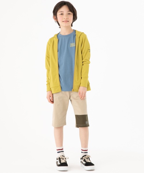 KRIFF MAYER Kid's Collection（クリフメイヤーキッズコレクション）の「UVカットさらパーカー（パーカー・キッズ・ネイビー/サックスブルー/ライトグリーン・120/130/140/150/160/170）」の9枚目の写真
