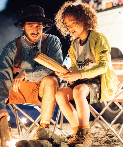 KRIFF MAYER Kid's Collection（クリフメイヤーキッズコレクション）の「UVカットさらパーカー（パーカー・キッズ・ネイビー/サックスブルー/ライトグリーン・120/130/140/150/160/170）」の12枚目の写真