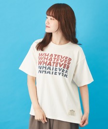 CUBE SUGAR | OE天竺 プリントＴシャツ(Tシャツ/カットソー)