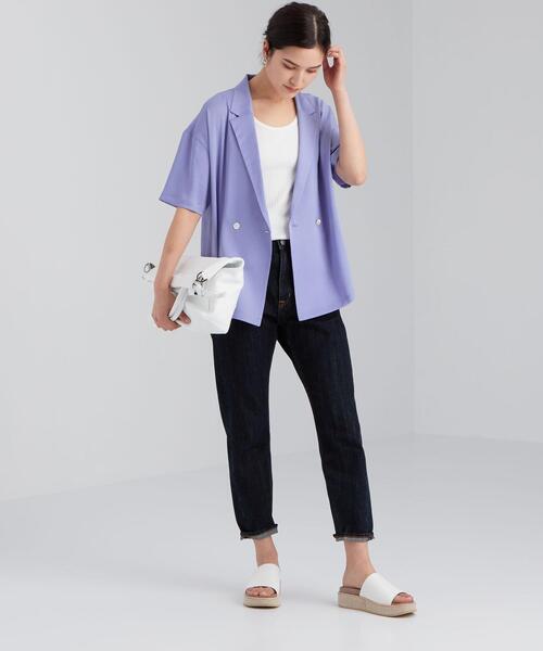 green label relaxing(グリーンレーベルリラクシング)の「FM ハンマーサテン カイキン シャツ(シャツ/ブラウス・レディース・ナチュラル/オリーブ/ライトブルー・FREE)」の13枚目の写真