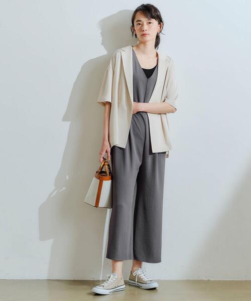 green label relaxing(グリーンレーベルリラクシング)の「FM ハンマーサテン カイキン シャツ(シャツ/ブラウス・レディース・ナチュラル/オリーブ/ライトブルー・FREE)」の21枚目の写真