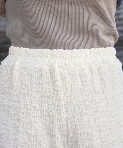 PairPair（ペアペア）の「ジャガードイージーパンツ（その他パンツ・レディース・アイボリー/モカ・FREE）」の15枚目の写真
