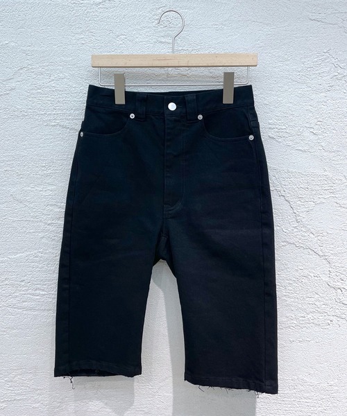 mystic（ミスティック）の「カットオフハーフパンツ（その他パンツ・レディース・ブラック/ブルー・FREE）」の3枚目の写真