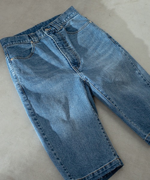 mystic（ミスティック）の「カットオフハーフパンツ（その他パンツ・レディース・ブラック/ブルー・FREE）」の14枚目の写真