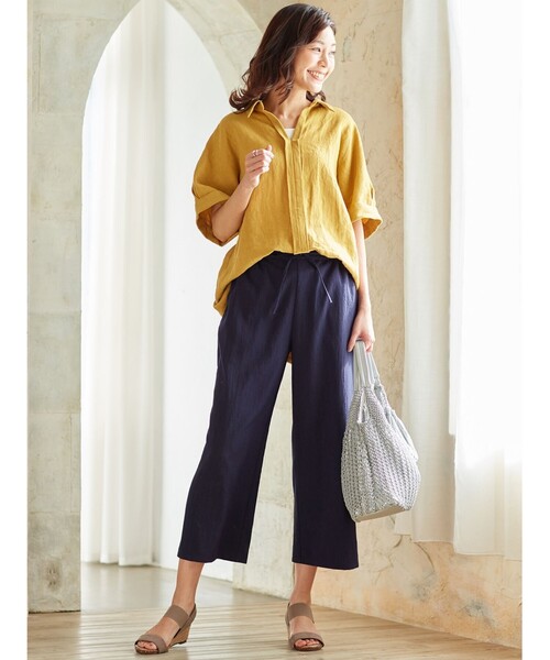 SHOO・LA・RUE（シューラルー）の「◆光沢ニットワンショルバッグ（ショルダーバッグ・レディース・グレー/サンドベージュ/ブラック・00）」の12枚目の写真