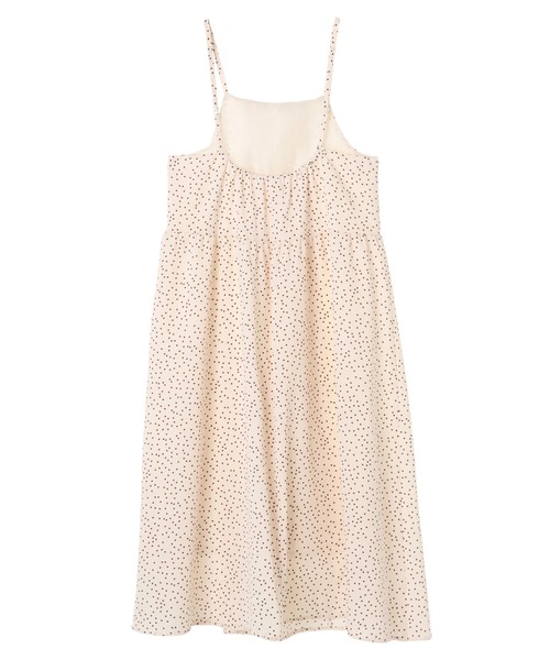 SLURR（スラ―）の「ドットピンタック切替フレアキャミワンピース（ワンピース・レディース・ブラック/アイボリー・FREE）」の16枚目の写真