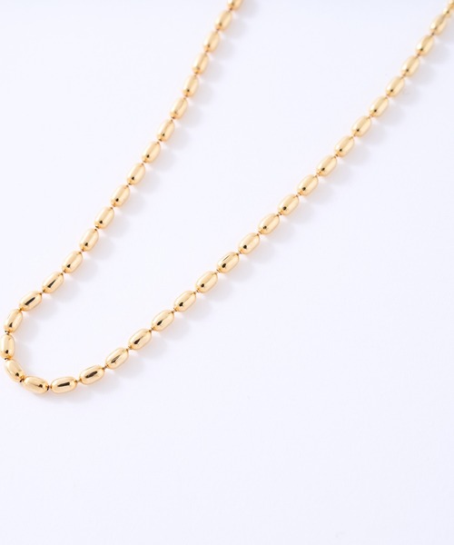 RIVE DROITE（リヴドロワ）の「ボール切替ロングネックレス（ネックレス・レディース・ゴールド・FREE）」の3枚目の写真