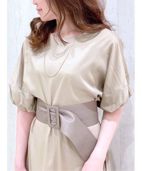 RIVE DROITE（リヴドロワ）の「ボール切替ロングネックレス（ネックレス・レディース・ゴールド・FREE）」の7枚目の写真