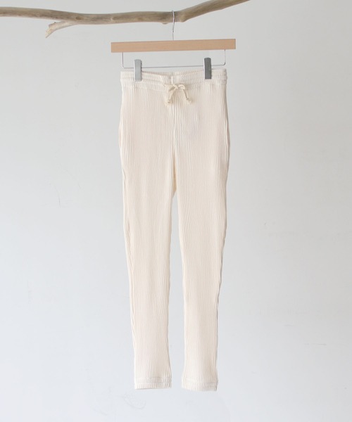 CANAL JEAN（キャナルジーン）の「RED CHOP WORKS(レッドチョップワークス) ソフトリブジョガーパンツ（その他パンツ・レディース・ホワイト/ブラック/ヘザーグレー・38/36）」の12枚目の写真